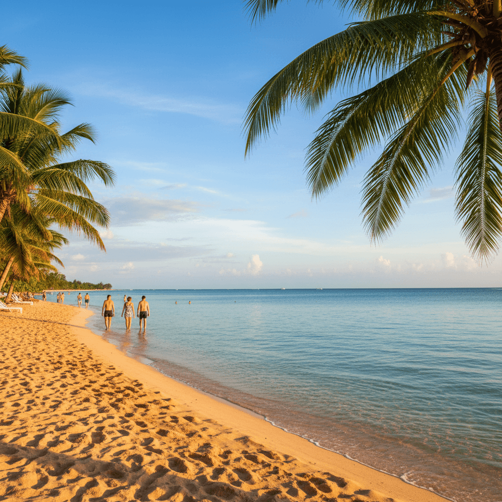 Akses pantai langsung dari AREA CAMPING PANTAI KEBO