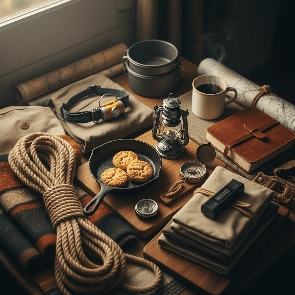 Detail perlengkapan dan fasilitas camping yang tersedia